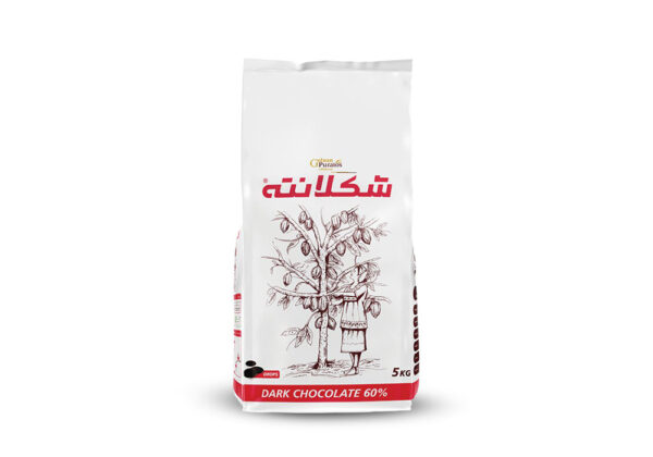 شکلانته 60% شکلات تلخ گلنان پوراتوس 5 کیلویی